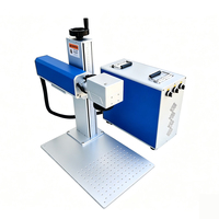 Machine de marquage et de gravure laser à fibre industrielle de bureau haute précision et économique 10W 20W 30W 50W pour métaux