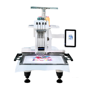 <span class=keywords><strong>Macchina</strong></span> da Ricamo Computerizzata NEST4 a Testa Singola con 4 Aghi, Nuova, Facile da Usare, Area di Lavoro 360*260mm, per Patch e Loghi Personalizzati di Piccole Dimensioni - Product Image 1