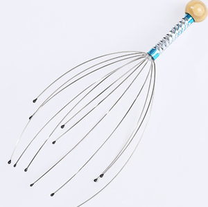 Top One Wholesale Good Quality Claw Handheld Head Massager Metal <b>Scalp</b> Massager Hair Massager For Stress Relief - Product Image 1