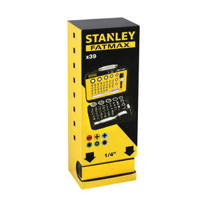 Juego de Llaves de Tubo Stanley Fatmax de 39 Piezas y 1/4 de Pulgada con Porta Puntas Magnético - Product Image 1