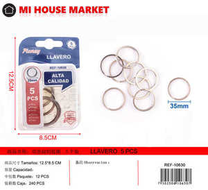 Anello Portachiavi in Ferro Pioney 35mm di Alta Qualità per Portachiavi - Product Image 1