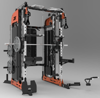 Smith Machine Fitness Power Rack multifonctionnel pour fitness et musculation équipement de gymnastique à domicile