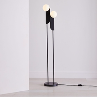 2023 nouveau lampadaire en verre LED intérieur dimmable télécommande utilisation intérieure uniquement