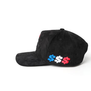 Gorras <span class=keywords><strong>de</strong></span> Béisbol Personalizadas con Logotipo Bordado, Forro <span class=keywords><strong>de</strong></span> Satén, Gorra <span class=keywords><strong>de</strong></span> Béisbol <span class=keywords><strong>de</strong></span> 5 Paneles, Gorras Son of God Black Baez - Product Image 3