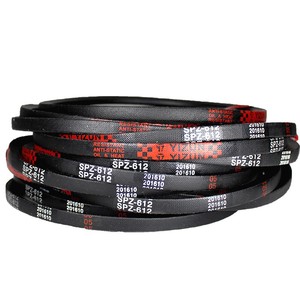 สายพานวีไบท์ (V-Belt) แบบมีร่อง รุ่น SPZ3100/3104/3150/3170/3175/3200/3250 ผลิตจากเหล็ก ยาง ไนลอน และผ้าฝ้าย สำหรับงานเกษตร รองรับการผลิตแบบ OEM และปรับแต่งได้ - Product Image 1
