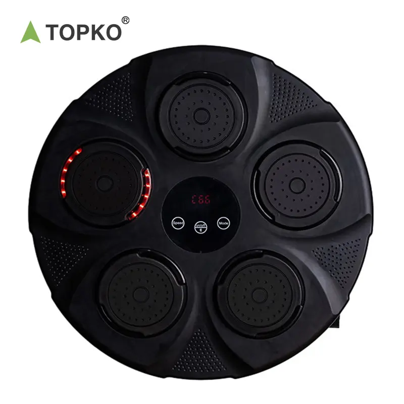 TOPKO Music Boxing Machine Home Wall Mount Music target Electronic Smart Focus Agility Training Digital Boxing Wall Target Punch