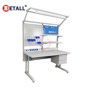 Banc <span class=keywords><strong>de</strong></span> <span class=keywords><strong>travail</strong></span> pour réparations électriques, banc <span class=keywords><strong>de</strong></span> <span class=keywords><strong>travail</strong></span> pour inspection <span class=keywords><strong>de</strong></span> smartphones avec <span class=keywords><strong>plan</strong></span> <span class=keywords><strong>de</strong></span> <span class=keywords><strong>travail</strong></span> ESD - Product Image 6