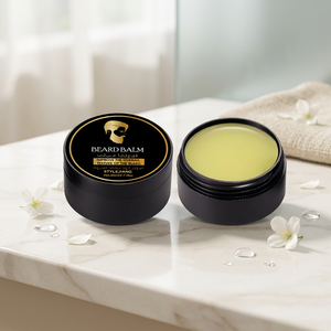 Kit Baume à Barbe Fait Main, Cire et Huile de Croissance pour la Coiffure et l'Entretien Quotidien de la Barbe - Product Image 1