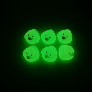 Custom Logo Children's Glow-In-The-Dark Plastic Little Yellow Duck <b>Bath</b> Play Toy Unisex for Babies & Kids Wholesale - Product Image 2