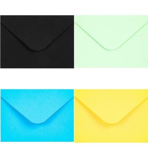 Venta al por Mayor de la Marca Personalizada YH No. Tarjeta de Felicitación de Estilo Europeo Occidental Impresa en Offset de 5 Colores y <span class=keywords><strong>4c</strong></span>, con Sobre y Cartera de Regalo - Product Image 2