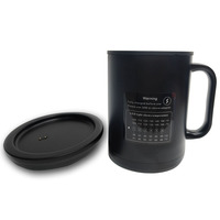 Fashional 14oz/415m Bluetooth acier inoxydable SS 304 tasse électrique contrôle de température intelligent auto-chauffant Mode d'application de charge USB