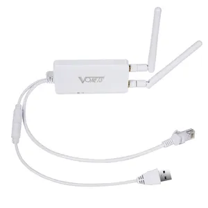 VONETS VAP11S 2.4G Mini pont sans fil 300Mbps répéteur WiFi avec 2 antennes pont WiFi industriel 2.4G/relais/routeur