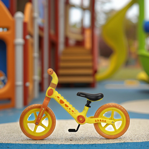 Fashionable Child Bicycle Foam Wheels No-Pedal Small Lovely <strong>Pink</strong> <strong>Balance</strong> <strong>Bike</strong> Kids 12-inch Push <strong>Bike</strong> for Kids - Product Image 4