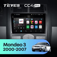 TEYES-Autoradio CC4 PRO pour Ford Mondeo 3 2000 - 2007 CarPlay Android Auto 2DIN, autoradio multimédia stéréo