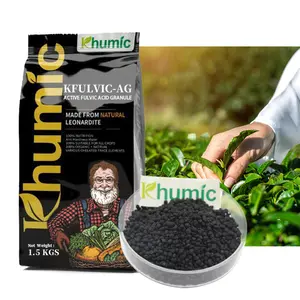 agricultural organic fertilizer fulvic acid granule active slow soluble fulvic humic acid granule