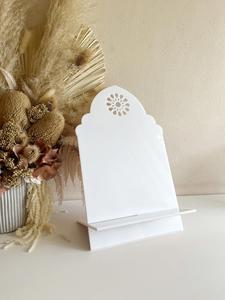 Bible <b>Shelf</b> <b>Book</b> Stand Eid Mubarak Ramadan Home Decoration Table Sign Wooden Acrylic Quran Holder - Product Image 4