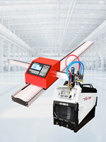 Tragbare CNC-Plasma-Metallblechschneidemaschine 1500x3000 Modell Hefei Jiaqiang 300W Nennleistung Hohe 220V Spannung