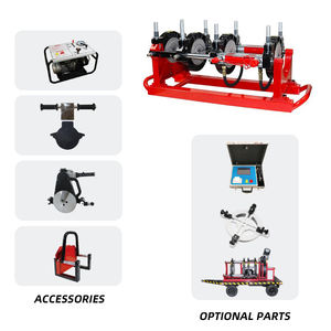 चीनी कारखाने नए DN63-160mm नीले विद्युत संलयन पी पाइप वेल्डिंग मशीन बट वेल्डर इंजन और पंप कोर घटकों के साथ - Product Image 4
