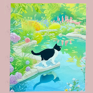 100% Cotton Mèo Twill Vải Bằng Cách Định Vị Lạch Cho Handmade Tự Làm Túi Vải Áo Khoác Áo Khoác Cho May Dự Án - Product Image 2