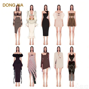 Fabricante OEM ODM de <span class=keywords><strong>Ropa</strong></span> para <span class=keywords><strong>Mujer</strong></span>, Diseño Personalizado, Vestido Casual de Alta Calidad para Dama, Servicio de Etiqueta Privada - Product Image 1