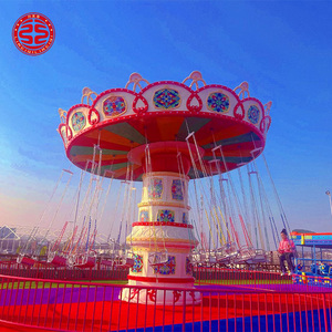 Atracción de Parque de Diversiones para Niños de 24 Asientos, Silla Voladora Giratoria Grande para Exteriores, Equipo de Parque de Atracciones Personalizable - Product Image 6