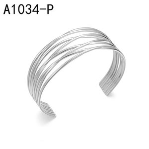 Amy Amy Fashion Bangle <b>Cuff</b> <b>Bracelet</b> <b>Silver</b> Plated Alloy Women's Classic Geometric Jewelry Gift - Product Image 2