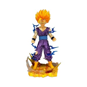 Figura de <span class=keywords><strong>Gohan</strong></span> <span class=keywords><strong>Super</strong></span> <span class=keywords><strong>Saiyan</strong></span> <span class=keywords><strong>2</strong></span> de DBZ, 25 cm, Modelo con Daños de Batalla, Base con Efecto de Rayo, Estatua de Anime de PVC, Juguete Coleccionable - Product Image 6