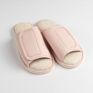 Pantuflas Ajustables con Correa, Unisex, Plantilla <span class=keywords><strong>de</strong></span> Tela <span class=keywords><strong>de</strong></span> Rizo, Punta Abierta, para Parejas - Product Image 2