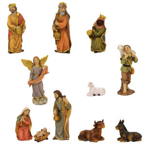 Juego de Natividad de 11 Piezas de 6 cm para Figuras y Juguetes Navideños - Figuras de Natividad (9006935230239) - Product Image 1