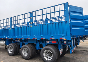 Semi-remorque grillagée pour le transport de bétail en acier SINO, essieu 13 tonnes, charge utile 30 tonnes, certifiée, prix usine, longue durée de vie - Product Image 6