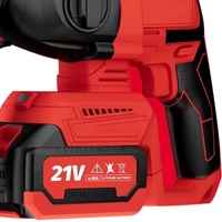 Marteau perforateur rotatif sans balais 20V 28mm SDS Plus avec batterie 3.0Ah, marteau de démolition électrique sans fil OEM ODM