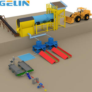 मोबाइल प्रकार पोर्टेबल छोटे पैमाने पर स्टिकली रेत मिट्टी सोने की प्रसंस्करण मशीन जिम्बावे में इस्तेमाल करते हैं - Product Image 1