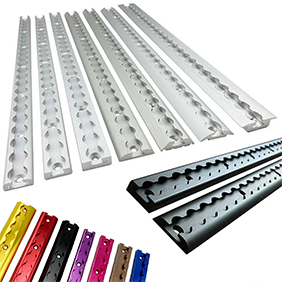 Kit de connecteurs filetés pour rail L-Track, comprenant une écrou-croix M8 304, un boulon à œillet pour rail L et un raccord d'arrimage à anneau en D, pour rail de type Airline et moto - Product Image 4