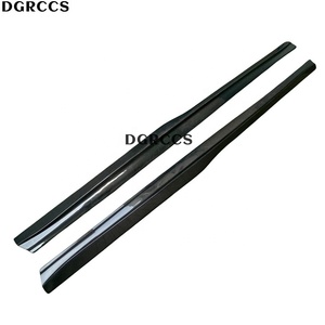 For 3 Series F30 2012-2018 PSM Style True Carbon Fiber Polished Side Skirt with Easy Installation and Side Wings - Product Image 2
