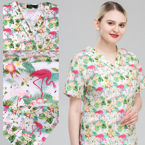 Popolare <span class=keywords><strong>in</strong></span> Australia per Uomini e Donne, Ideale per Ospedali, Cliniche, Farmacie e Ordini B2B/B2C di Abbigliamento Sanitario Unisex Stampato - Product Image 2