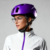 Casque de vélo urbain unisexe Billionsports modèle 108 léger en PC - Respirant, résistant aux chocs, durable, fermeture à boucle