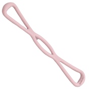 Bande de Résistance Extenseur de Poitrine 8 Caractères en TPE, Corde de Traction en Boucle pour Yoga, Pilates et Fitness - Flexible et Portable