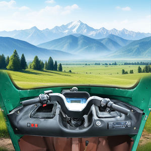 Tricicli Elettrici Stile <span class=keywords><strong>Tuk</strong></span> <span class=keywords><strong>Tuk</strong></span> Popolari e Venduti in Fabbrica con Sedile Passeggero Semi-Chiuso per Brevi Spostamenti - Product Image 2