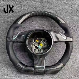 Volant en fibre de carbone pour Porsche 718 <span class=keywords><strong>911</strong></span> 918 Spyder CARRERA GT Cayenne GT2RS MACAN Panamera TAYCAN Turbo 4S - Product Image 5