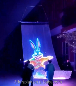 Pantalla de película Led impermeable al aire libre Sky Fly holográfica de alto brillo LED transparente pantalla de publicidad Drone Show pantalla Led - Product Image 4