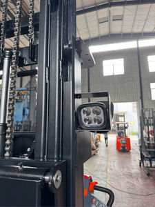 3000 मिमी इलेक्ट्रिक फोर्कलिफ्ट 1.5टन 1500 किलोग्राम वाल्की इलेक्ट्रिक पैलेट स्टेकर के साथ स्टडल लेग एडजस्टेबल फोर्क - Product Image 5