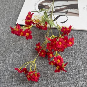 Flor Artificial de Tung de Jinxi, Flor de Seda para Decoración de Bodas, Arreglo Realista de Ramas Altas para el Pasillo del Salón de Bodas - Product Image 4