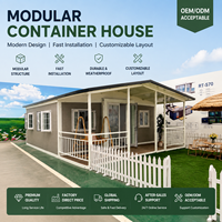 Maison conteneur pliable extensible avec salle de bain, cuisine, 2, 3, 4 ou 5 chambres, entièrement meublée pour usage résidentiel, camping ou logement d'urgence
