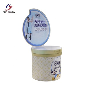 Fashionable Paper Dump Bin Supermarket Customized Display Retail Stand Cardboard Portable POP Carton Floor Stand For milka