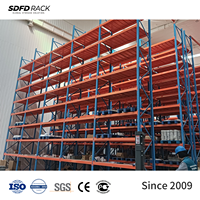 Étagères de stockage industrielles robustes, rayonnages à palettes en acier, système de rayonnage sélectif pour entrepôt