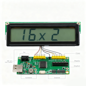 โมดูล I2C จอ LCD แบบ TFT 16x2ตัวอักษรไฟ LED แบบสัมผัสต้านทานความละเอียด1280x800ความสว่าง1500 nits 5V DC - Product Image 1