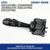 8201167988 untuk DACIA Sandero Logan Saklar Kolom Kemudi Saklar Kontrol Audio Saklar Lampu Kabut
