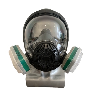 Masker Gas wajah penuh kualitas tinggi silikon cair anti-kabut dengan 99% penyaringan untuk penyelamatan minyak Kimia dan pertambangan - Product Image 4