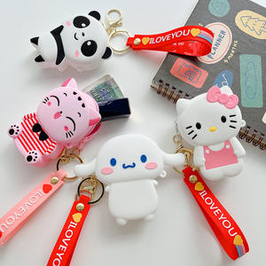 Monedero de Lona con Diseño de Dibujos Animados, Transpirable, Impermeable, con Cierre, para Guardar Monedas, Auriculares, Joyas y Colgantes - Product Image 2