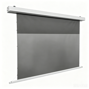 Écran <span class=keywords><strong>de</strong></span> <span class=keywords><strong>projection</strong></span> motorisé intelligent encastré au plafond, 84-150 pouces, écran tendu ALR (refusant la lumière ambiante) - Product Image 1